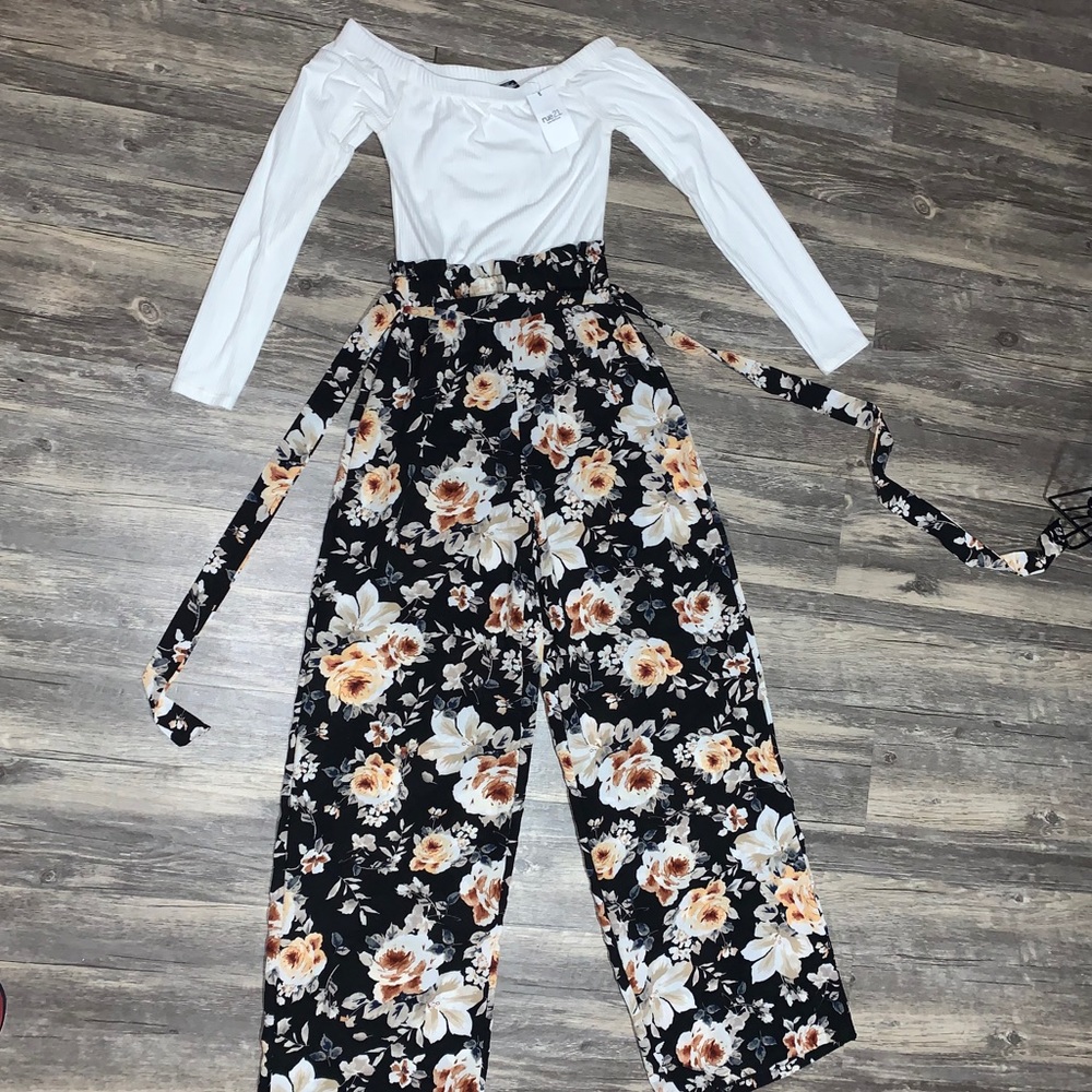 Floral jumpsuit